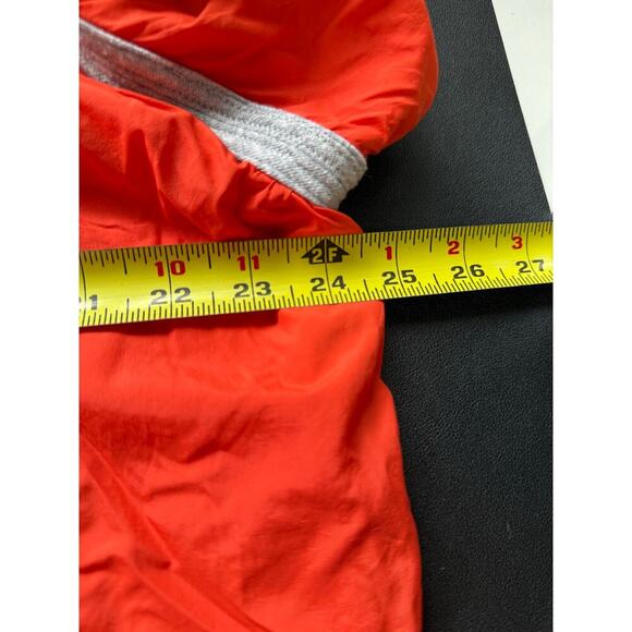 Free People Movement Don’t Back Down Nylon Pullover Hoodie Orange Size Medium - Picture 12 of 13